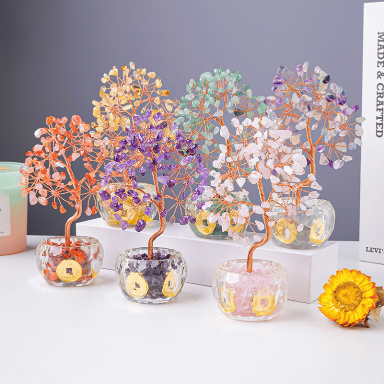 Feng Shui Crystal Money Tree