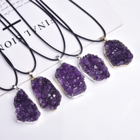 Amethyst Cluster Necklace_1