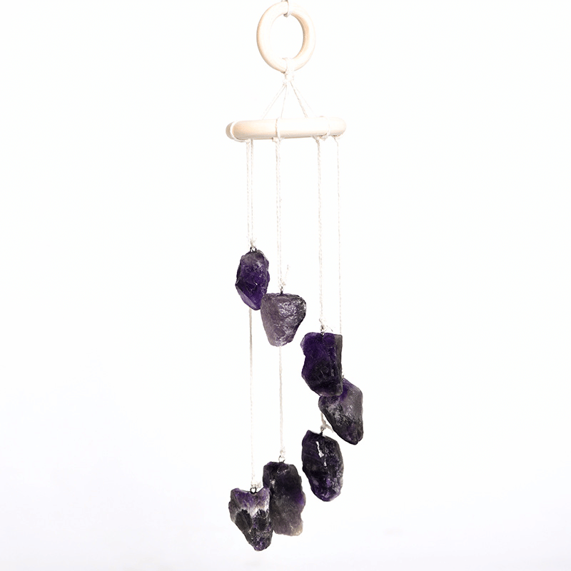 Amethyst Crystal Wind Chimes