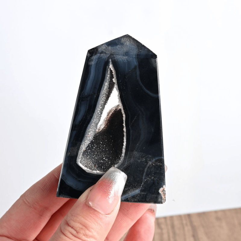 Black Onyx Geode_2