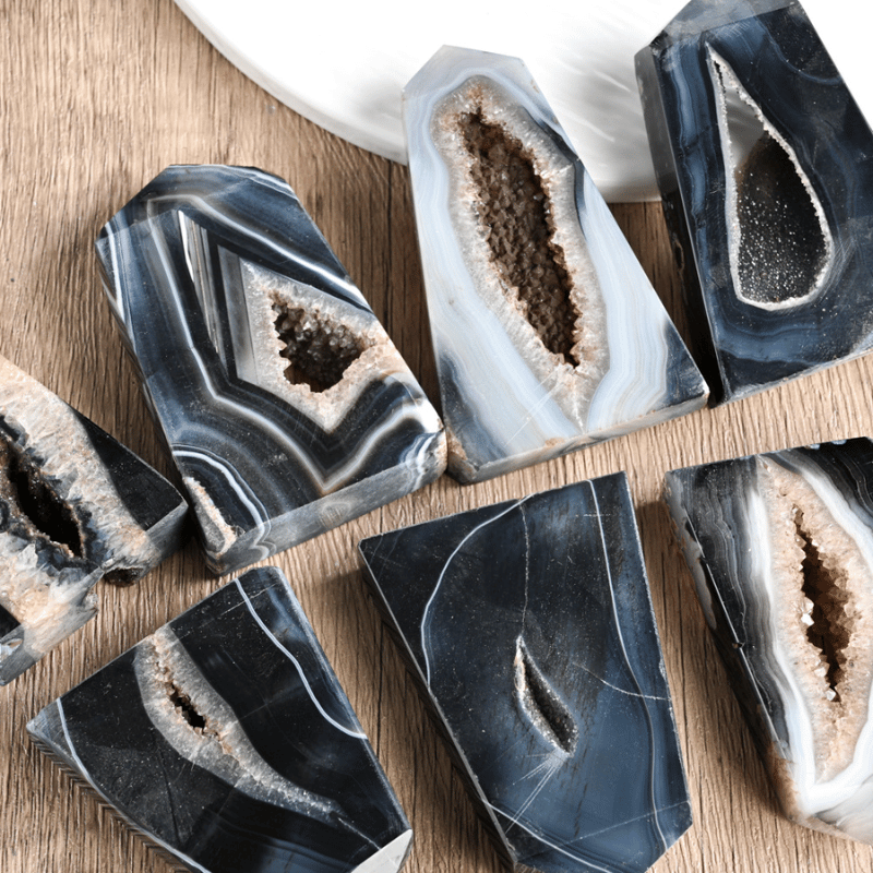 Black Onyx Geode_4