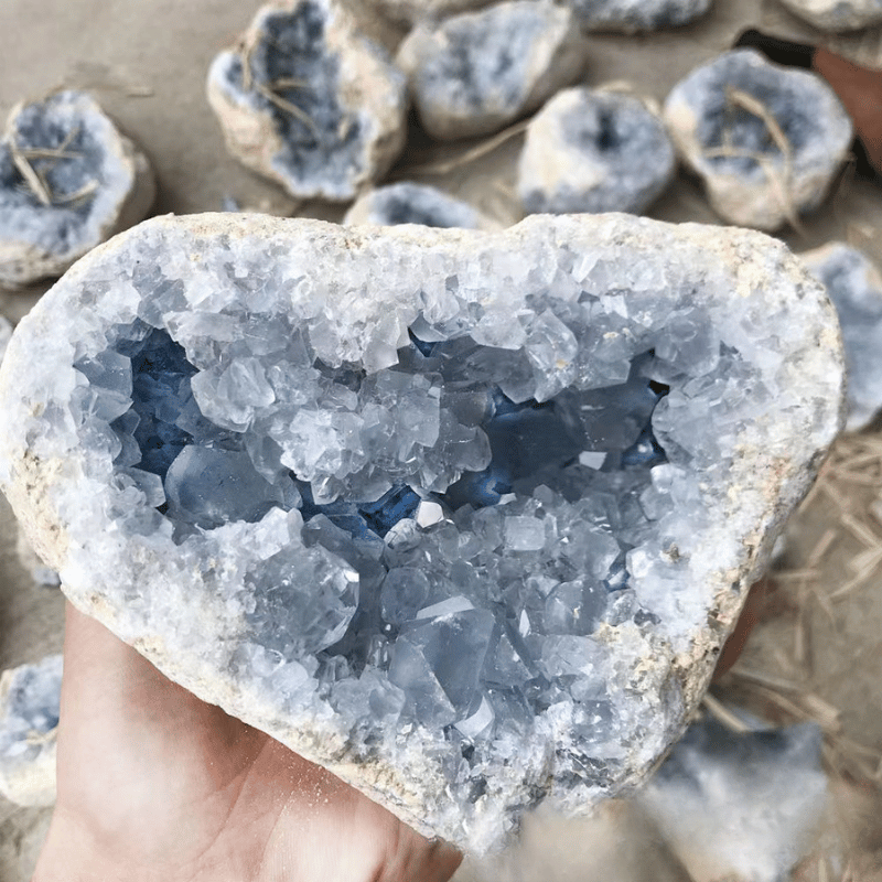 Celestite Geode_