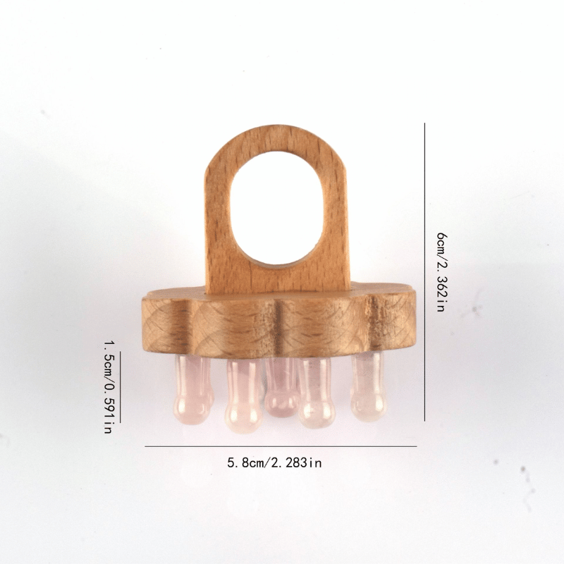 Crystal Hair Comb_size