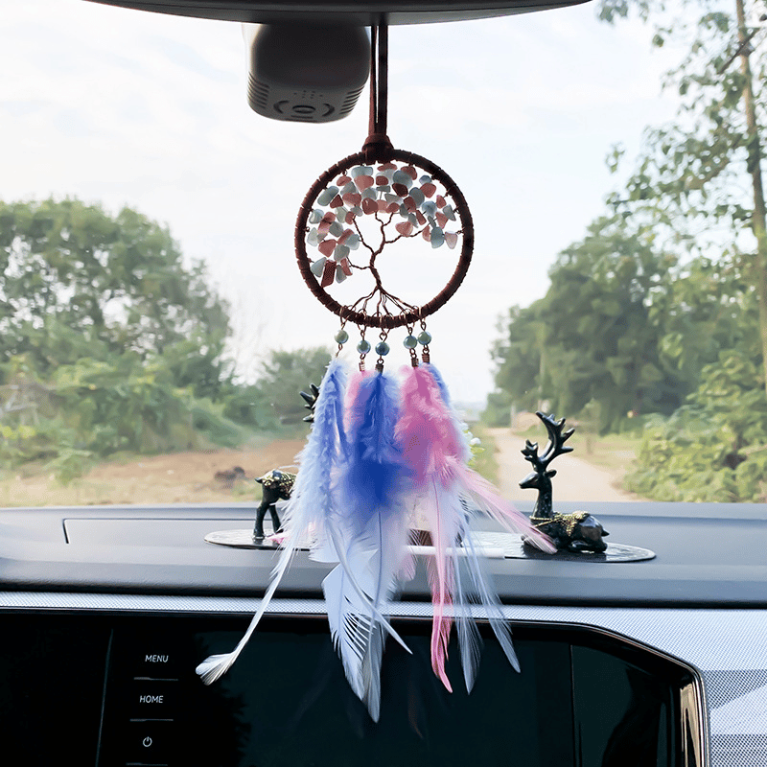 Crystal Tree of Life Suncatcher For Car_2