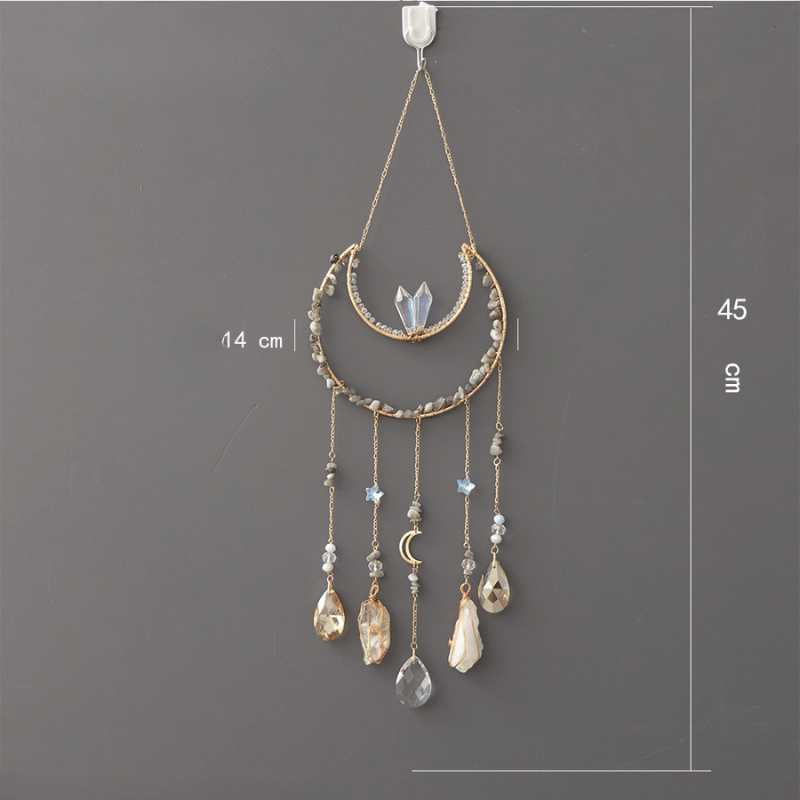 Hanging Crystal Ship Icicle Wall Decor_3