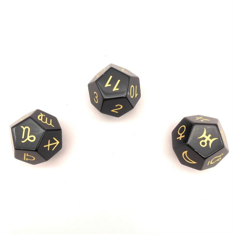 Obsidian_Crystal Dice Sets​