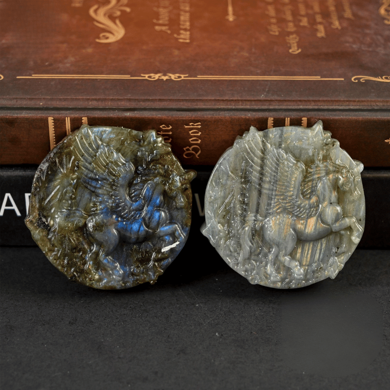 Pegasus_Labradorite Carving