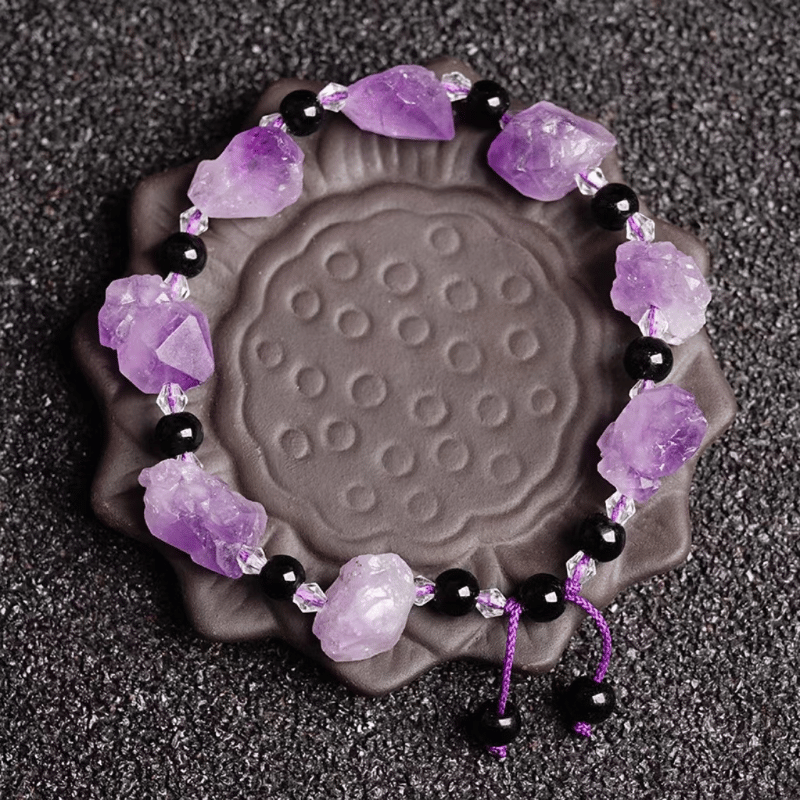 Raw Amethyst Bracelet_1