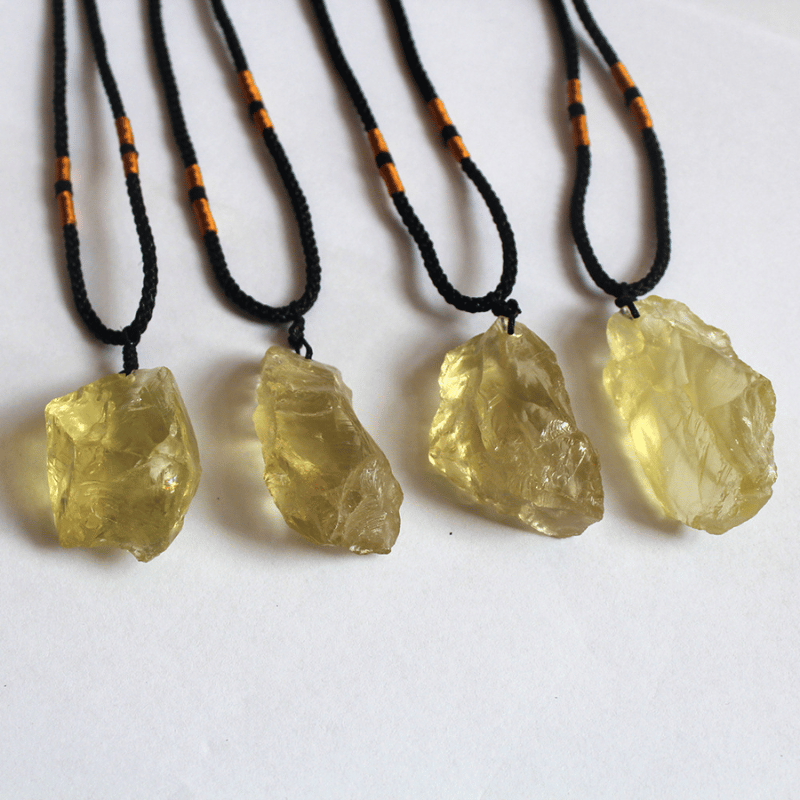 Raw Citrine Necklace_1