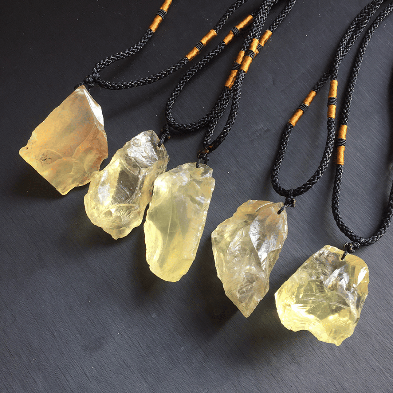 Raw Citrine Necklace_3