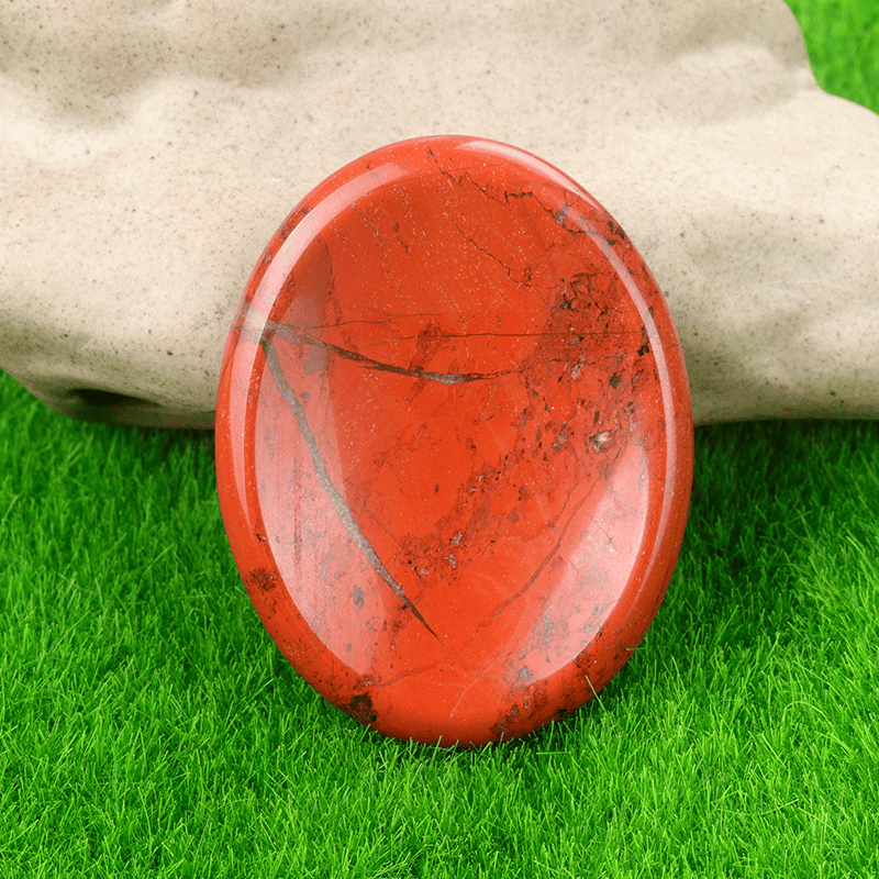 Red Jasper Worry Stone