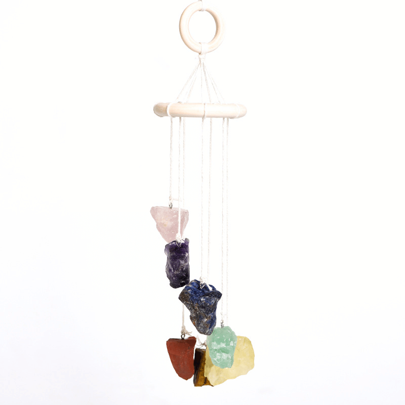 Seven Crystal Crystal Wind Chimes