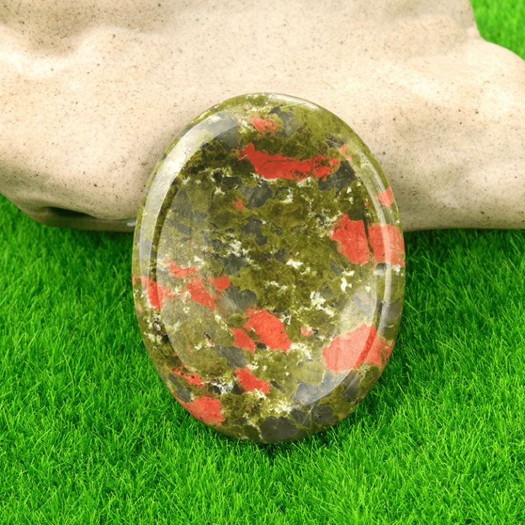 Unakite Worry Stone