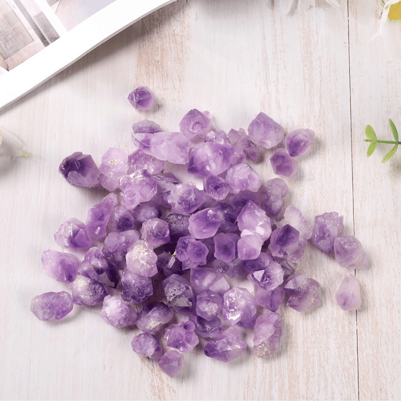 Amethyst Flower Crystal​_size