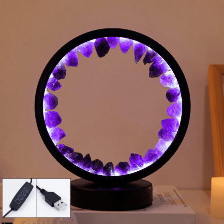 Amethyst Halo lamp 3color