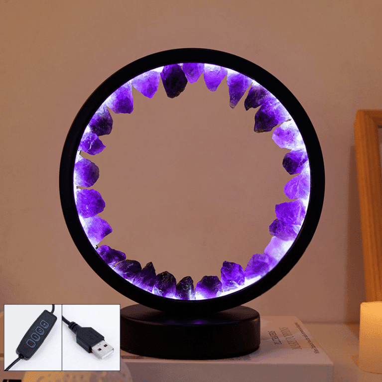 Amethyst Halo lamp 3color