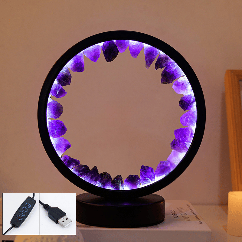 Amethyst Halo lamp 3color