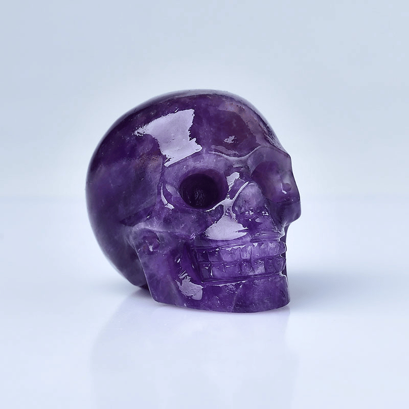 Amethyst Skull