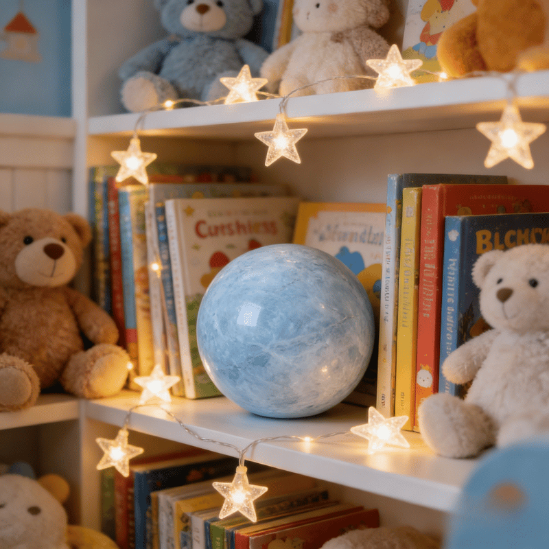 Celestite Sphere Spiritual Stone