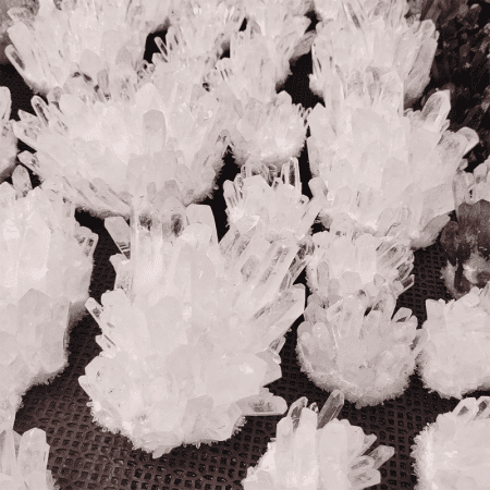 Clear Quartz Crystal Cluster