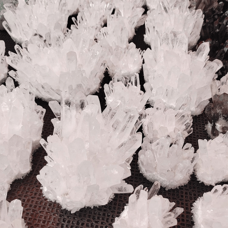 Clear Quartz Crystal Cluster