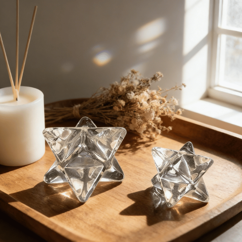 Clear Quartz Merkaba Crystal