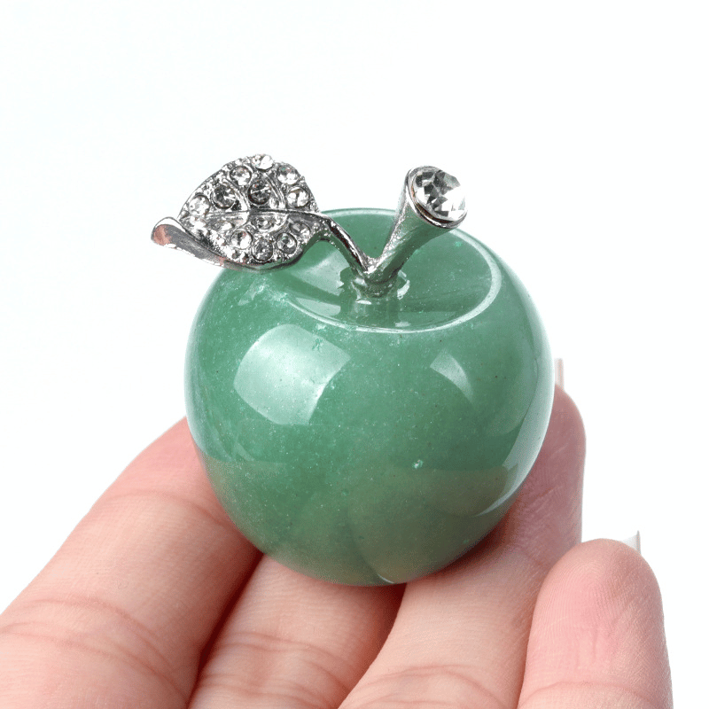 Crystal Apple Paperweight_style
