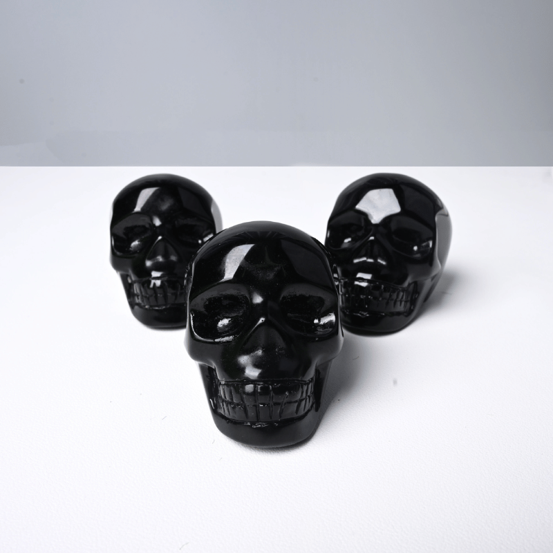 Obsidian Crystal Skull_color