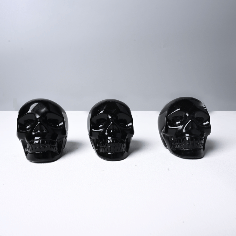 Obsidian Crystal Skull_style