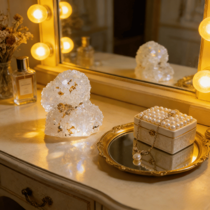 Raw Apophyllite Crystal Cluster Crystal Collection