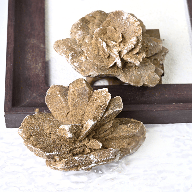 Raw Desert Rose Crystal Natural Gypsum Formation